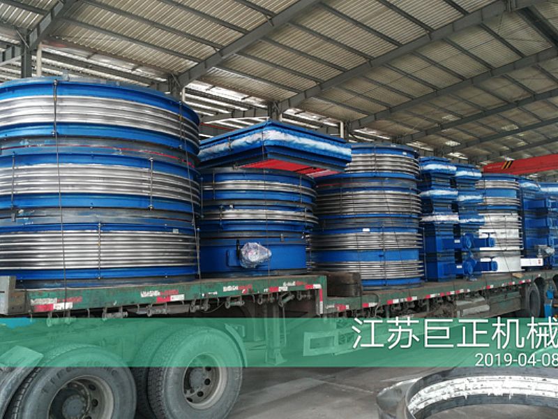 擋板門/非金屬膨脹節(jié)完工，準備發(fā)往山東客戶