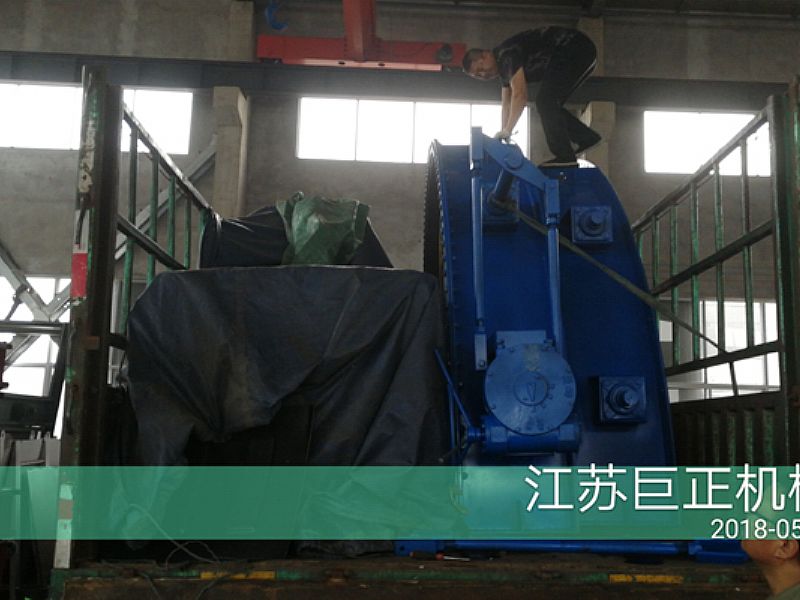 擋板門制作完工，安裝調(diào)試中