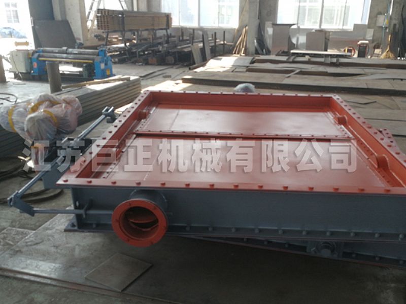 制作中的單軸擋板門(mén)，來(lái)看看